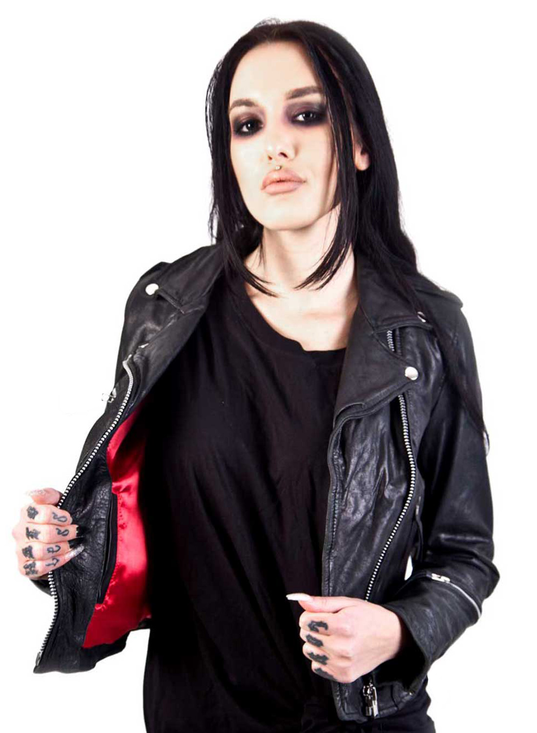 Roll Leather Jacket Girls — изображение 4