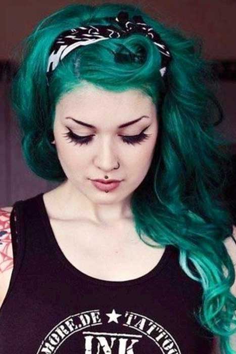 Directions Turquoise Hair Colour