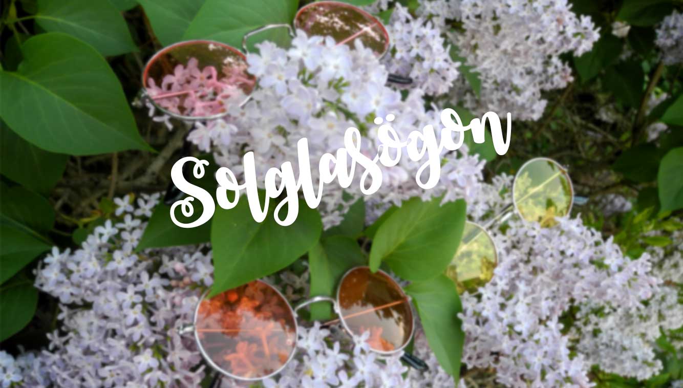 Баннер с солнцезащитными очками