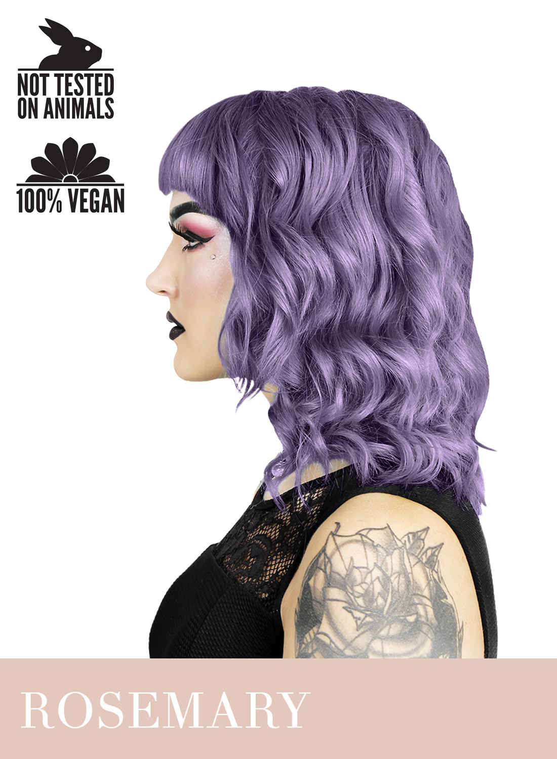 Herman's Amazing Herman's Rosemary Mauve hårgärge