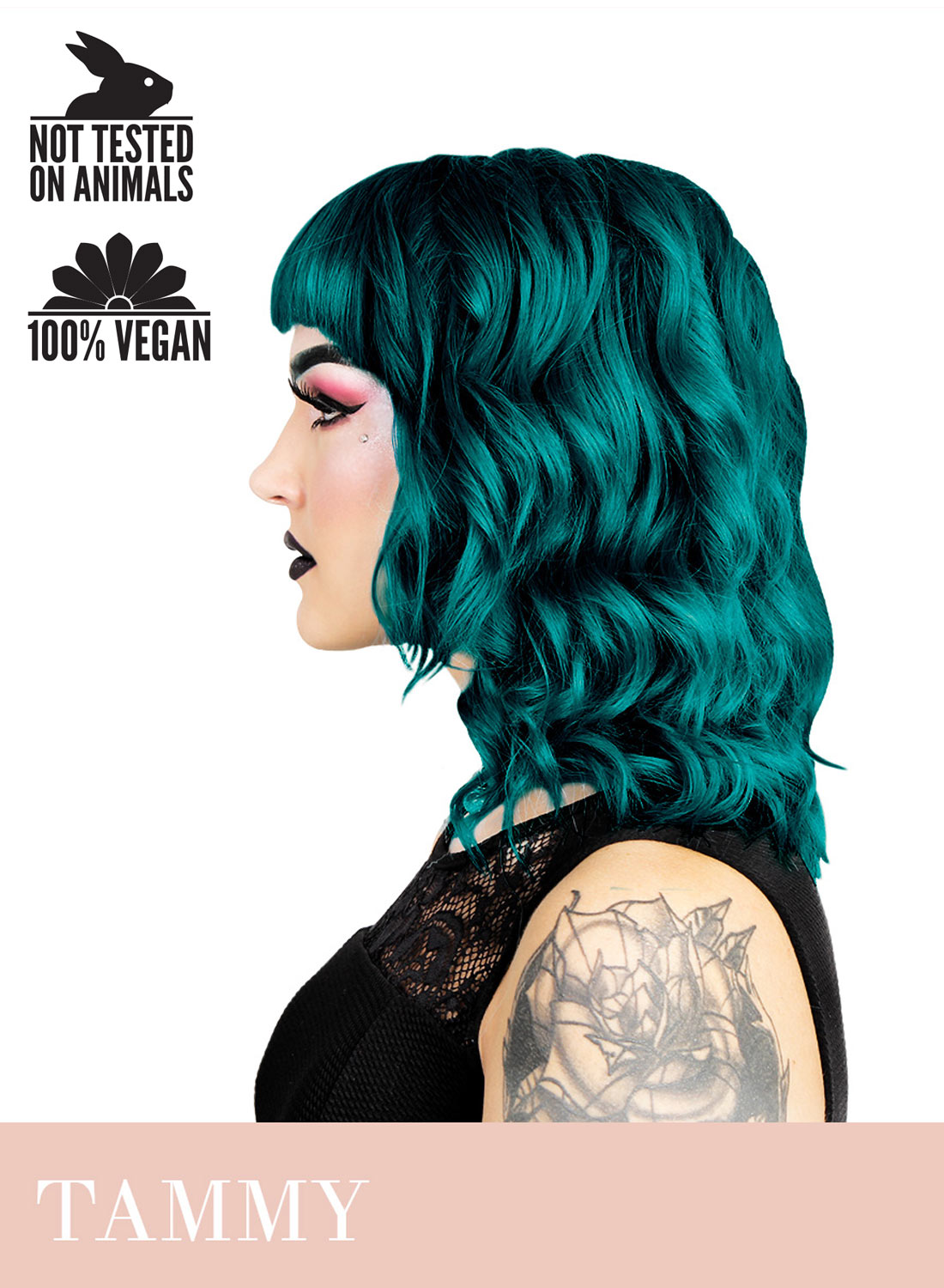 Herman's Tammy Turquoise Hårfärg