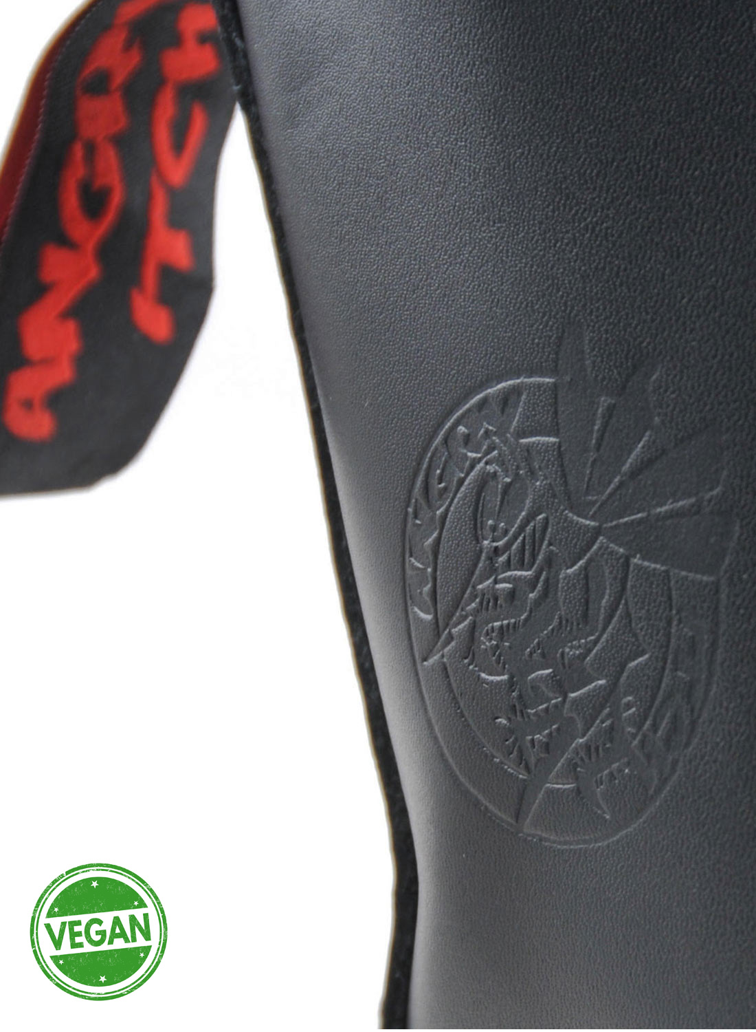 14 Eye Steel Toe Boots Vegan Leather — изображение 4