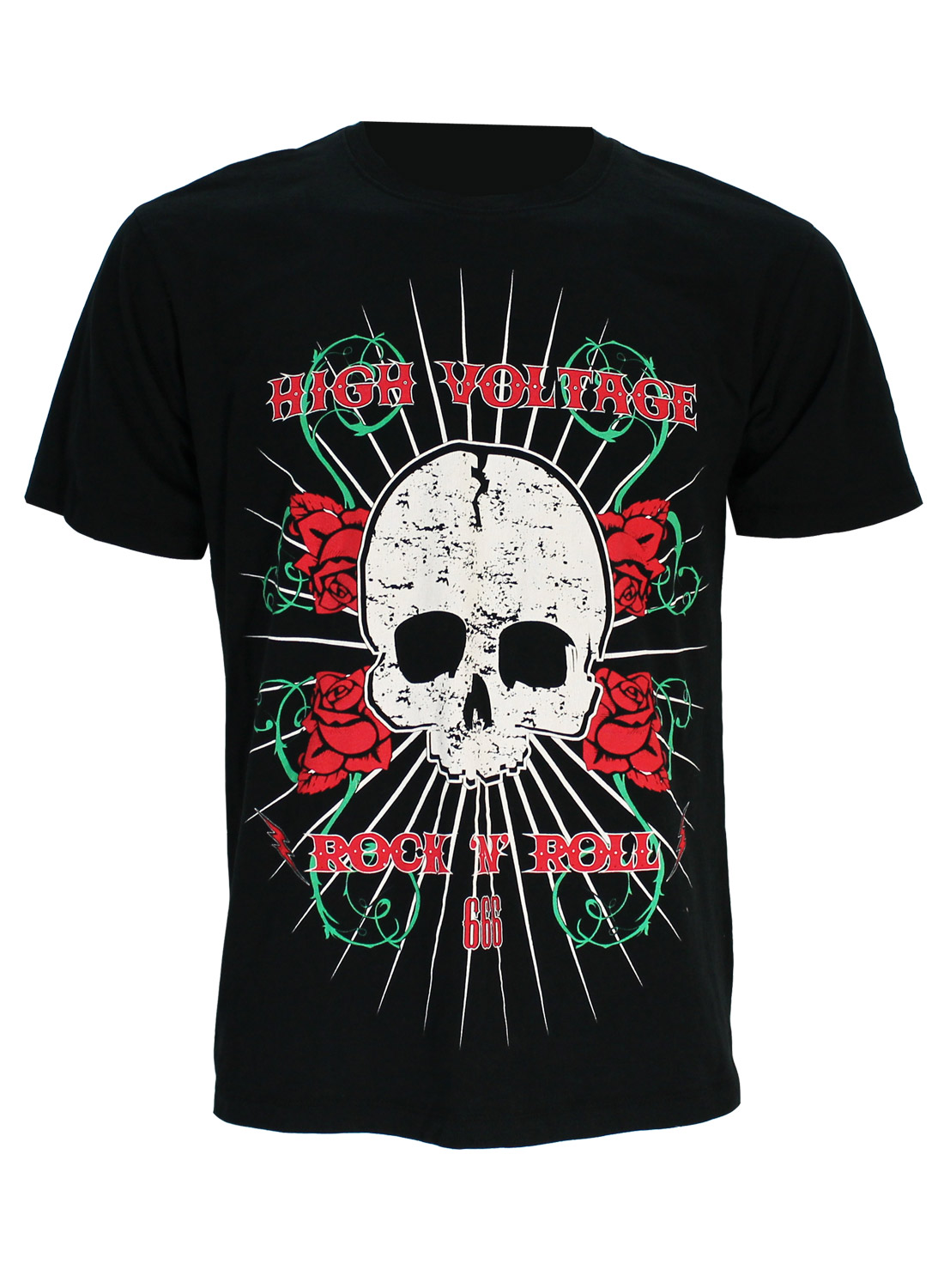 Restless 'N' Wild High Voltage T-shirt Black