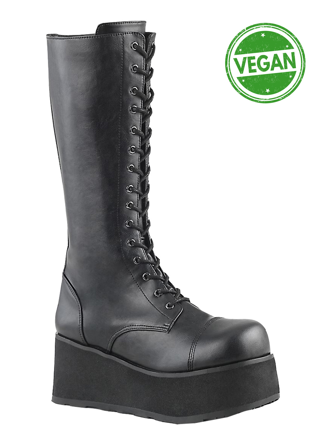 Demonia Trashvill-502 PU Black