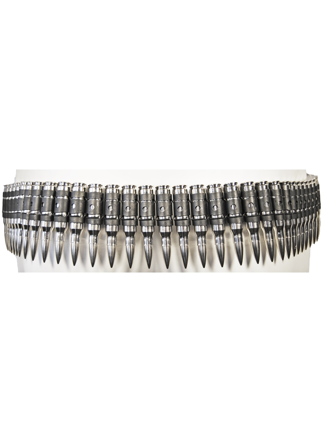 Bullet belt Silver