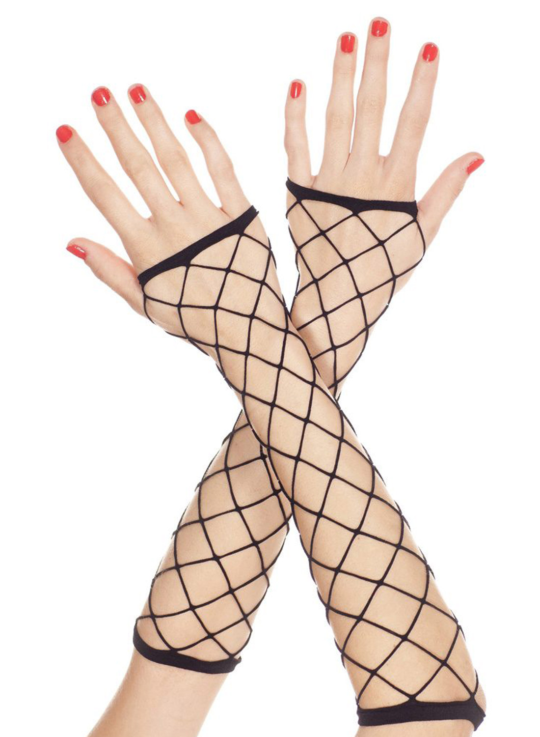 Big Fishnet Glovs