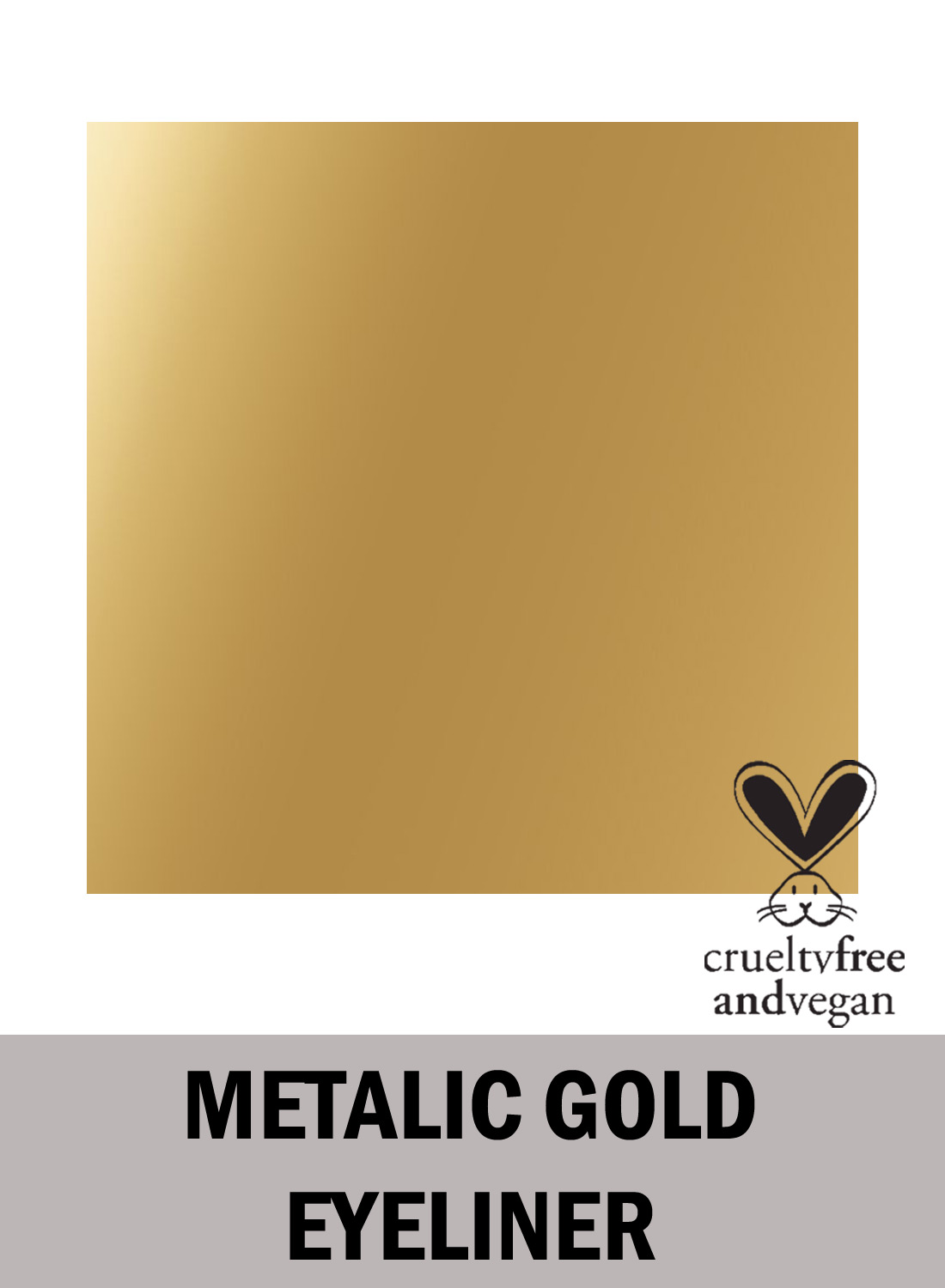 Metallic Liquid Eyeliner Gold — изображение 2