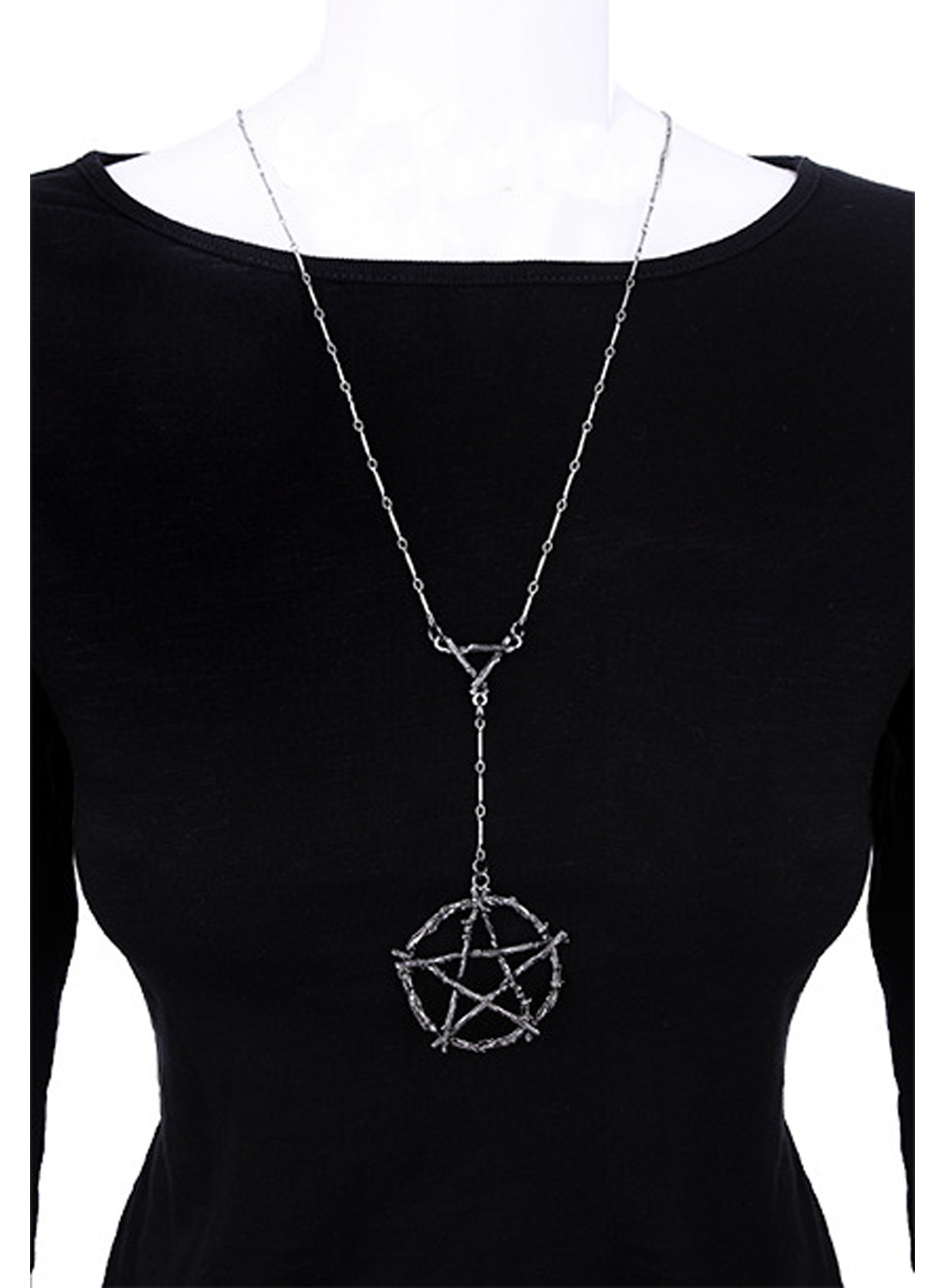 Branch Pentagram Necklace