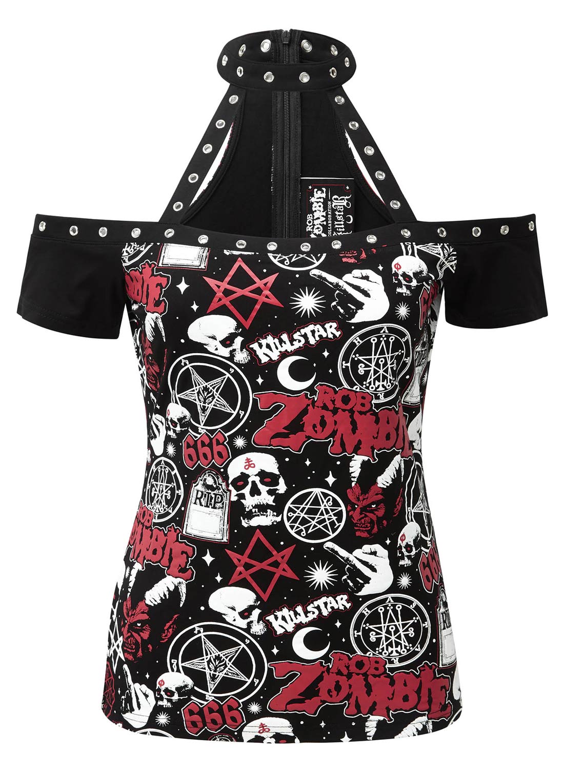 American Nightmare Choker Top