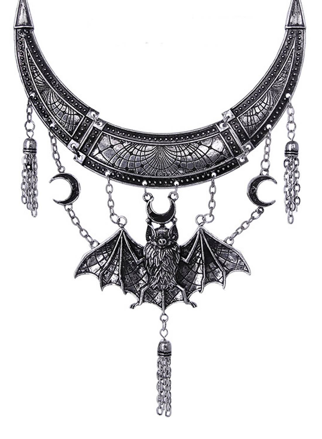 Restyle Oriental Bat Necklace