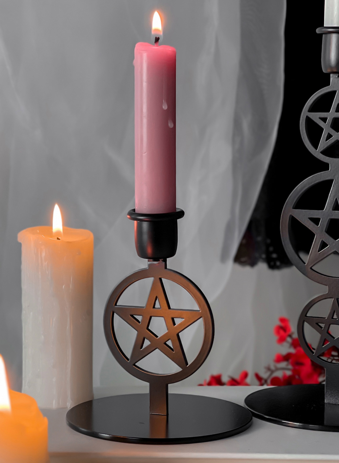 Small Pentagram Candlestick