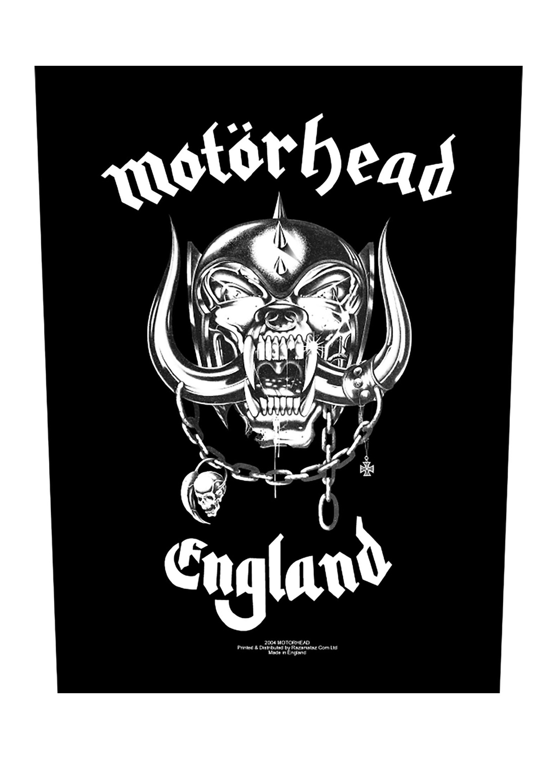 Нашивка Motörhead England на спину