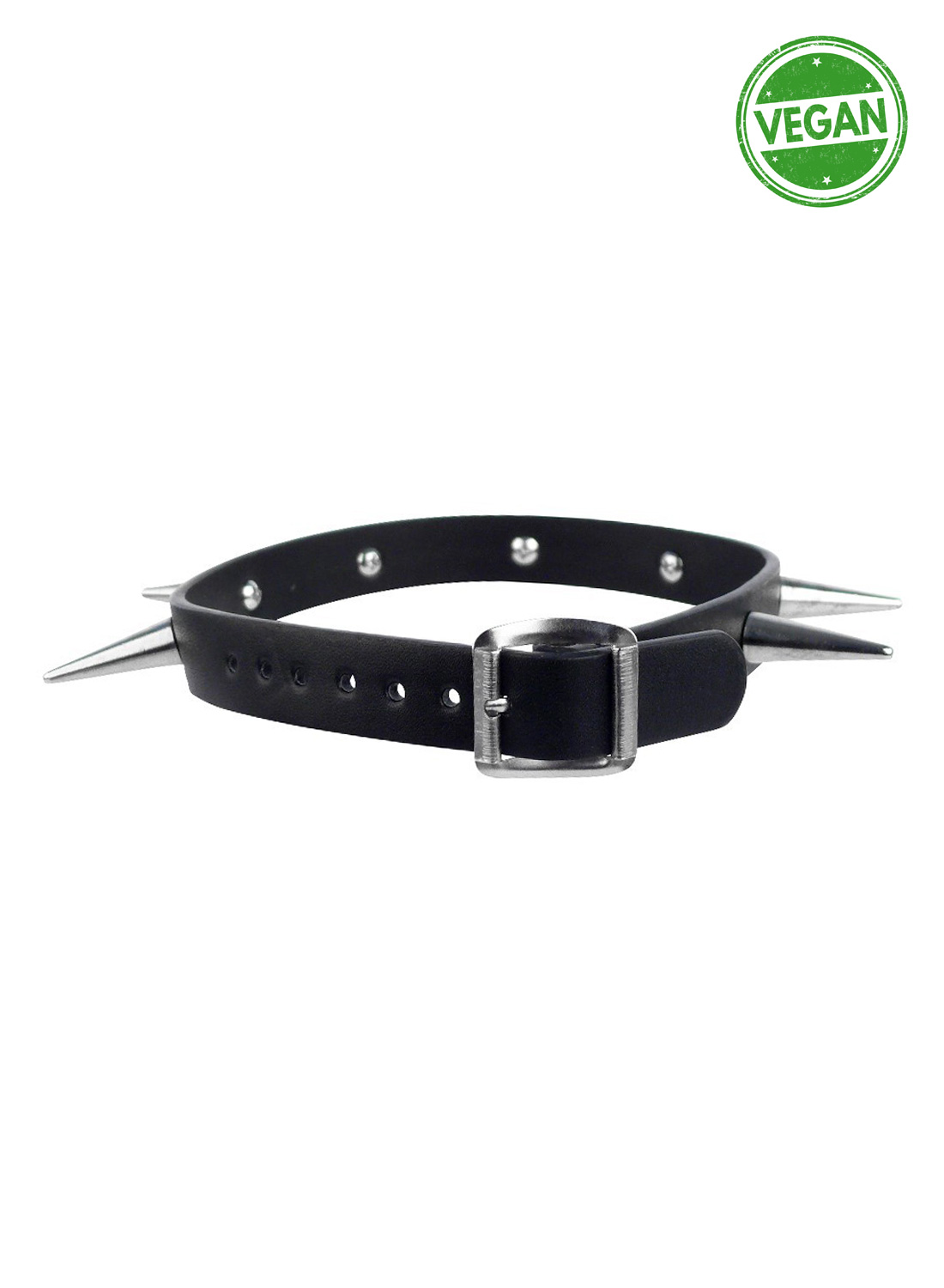 1 Row Con Long Stud Vegan Choker