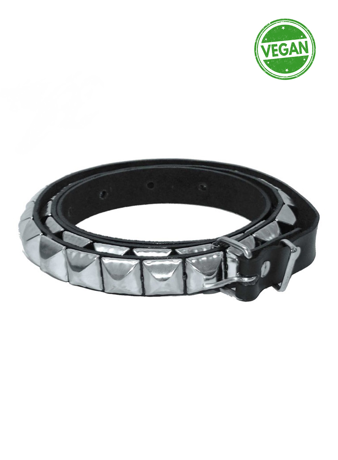 1 Row Pyramid Vegan Studbelt