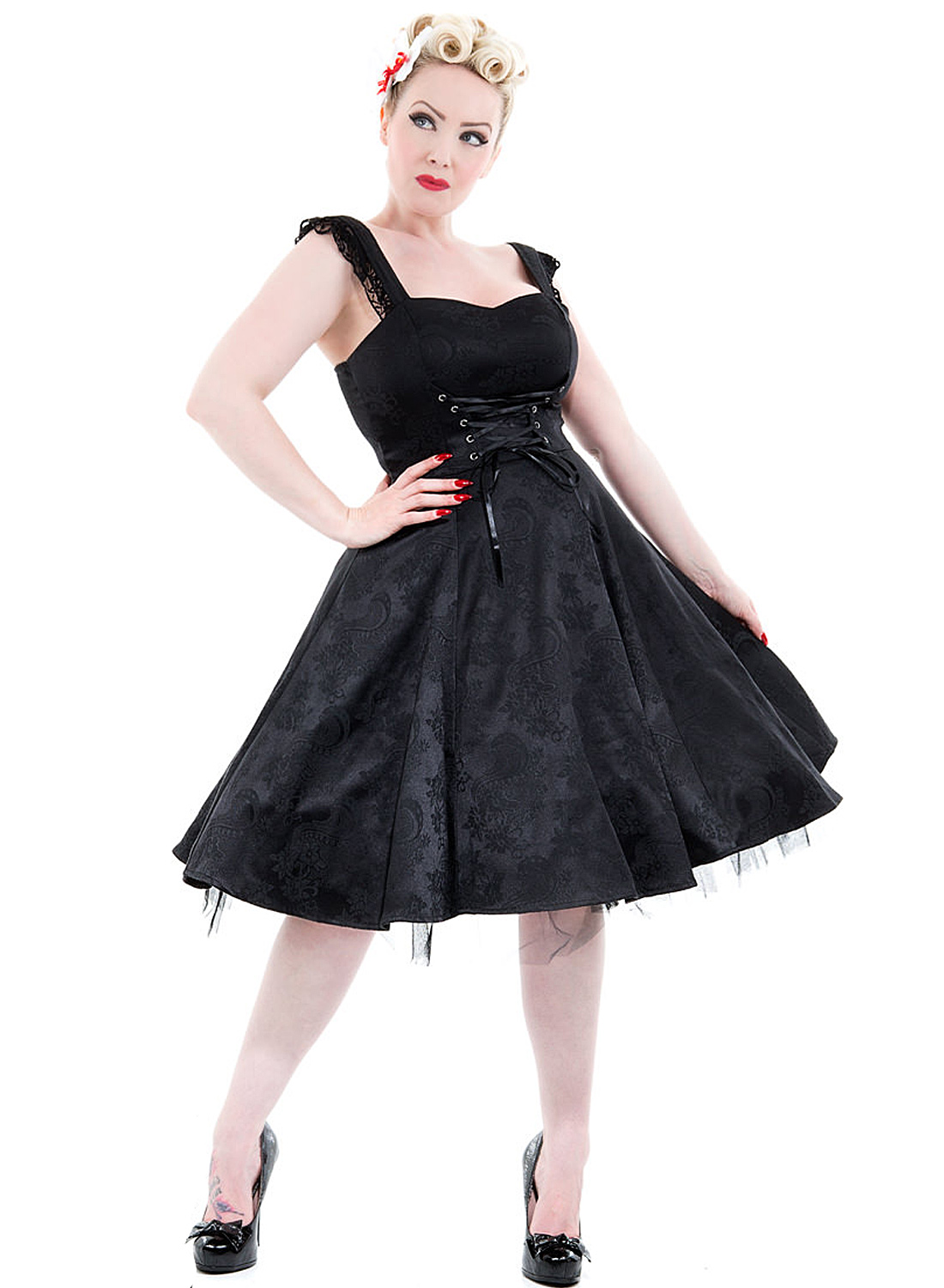 Marie Antoinette Gothic Long Dress