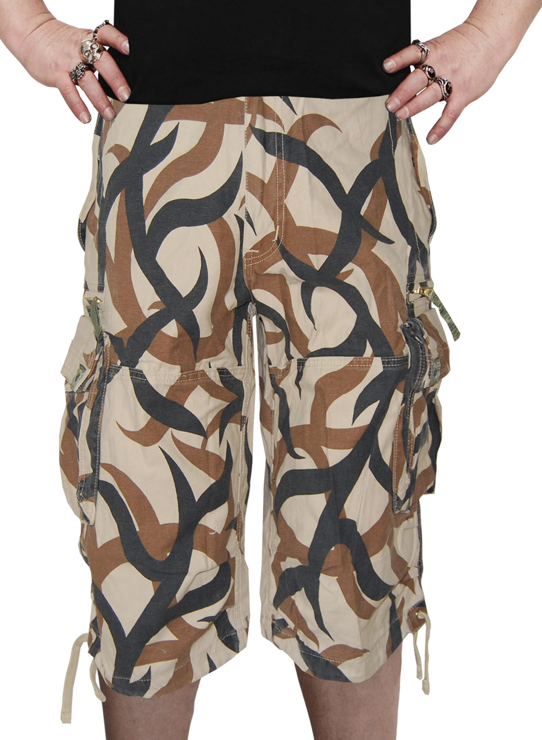 Desert Camo Cargo Shorts