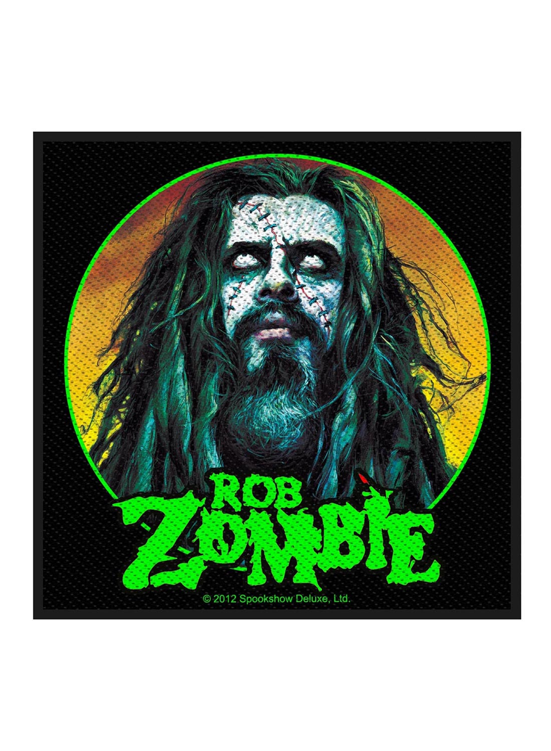 Rob Zombie Faice Patch