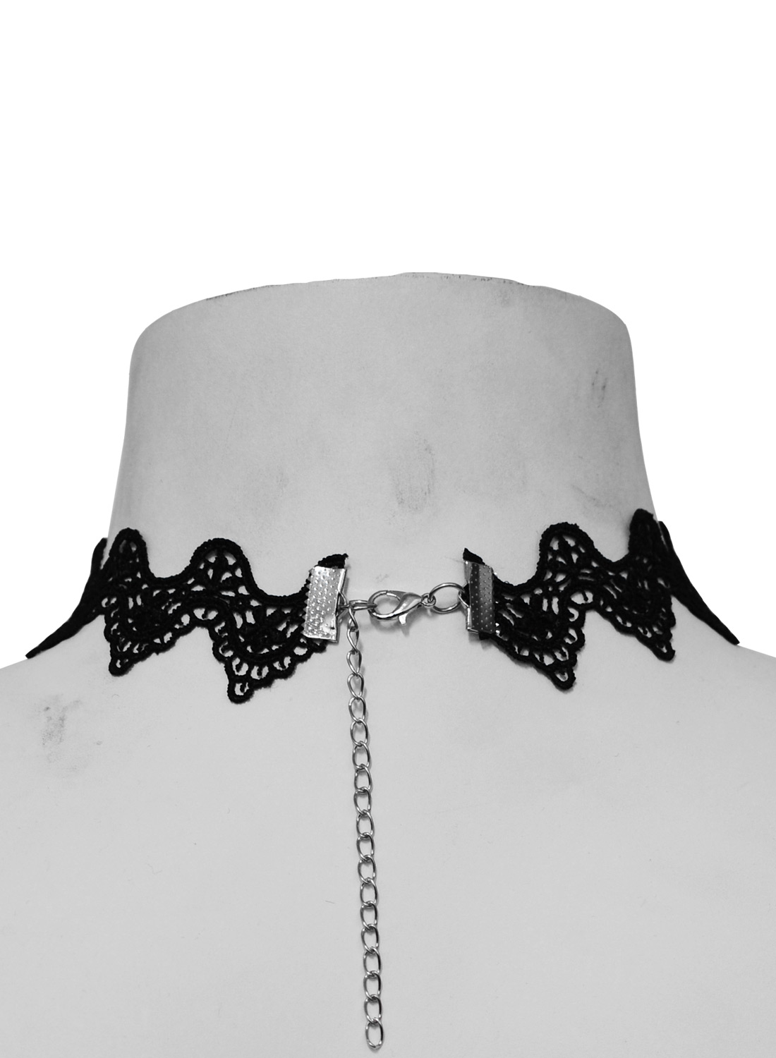 Black Pearl Lace Choker — изображение 3