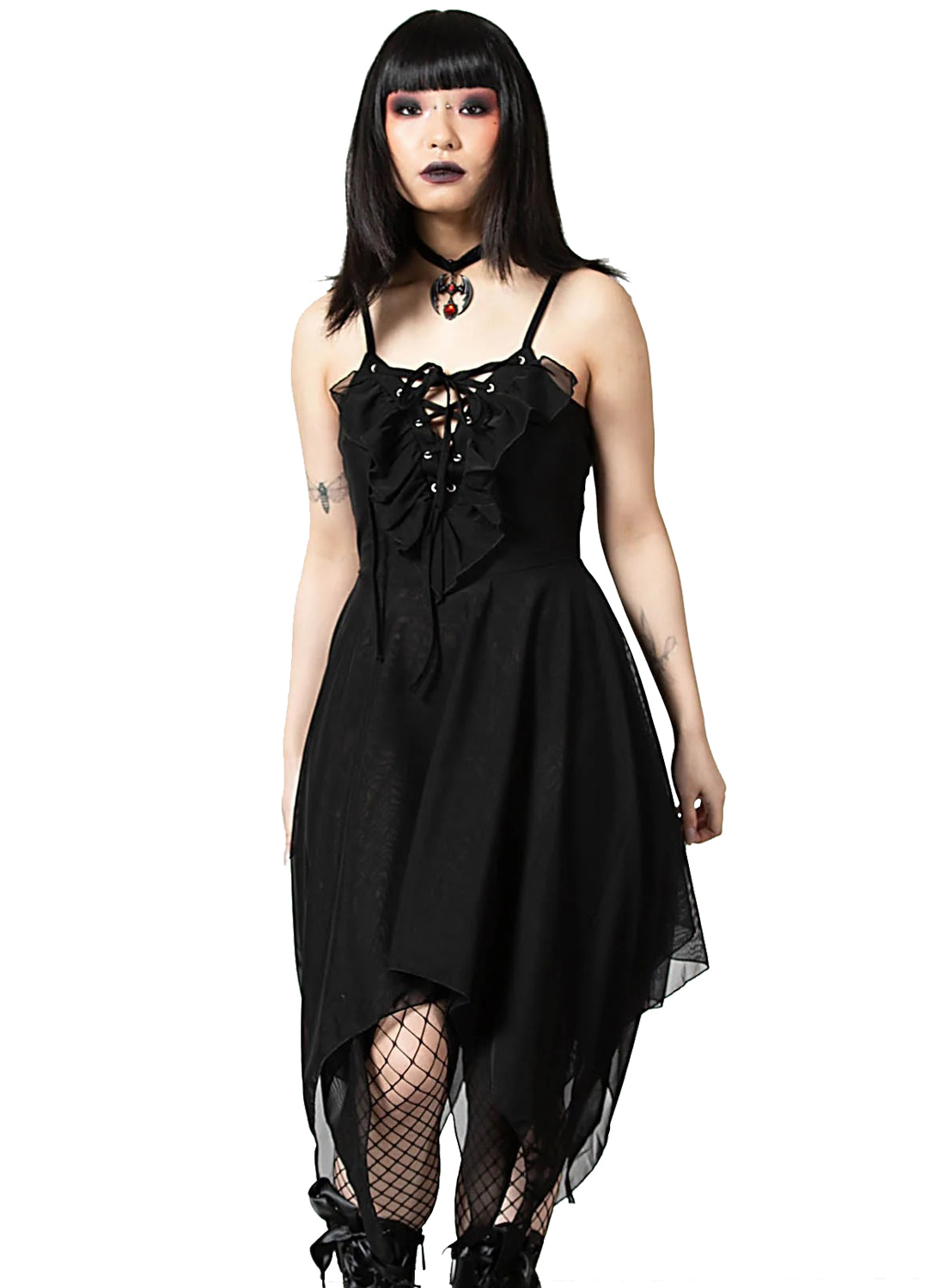 Anshee Lace-Up Dress
