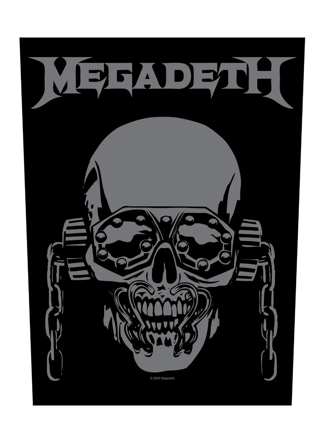 Megadeth Rattlehead Back Patch