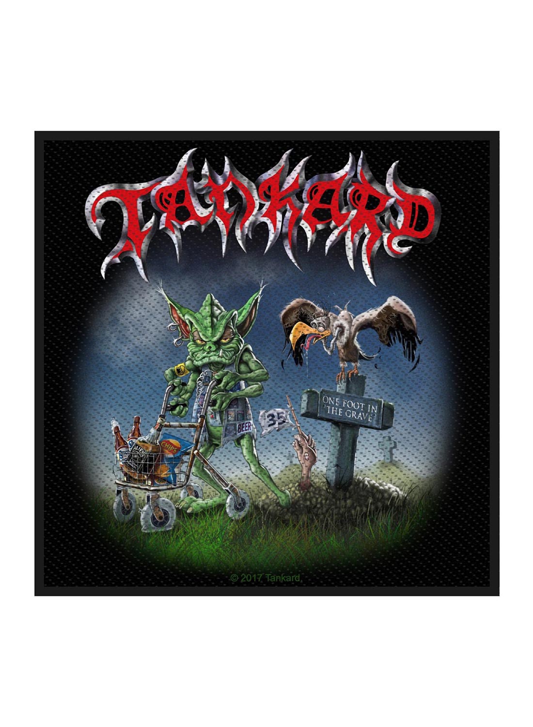 Tankard One Foot In the Grave Patch