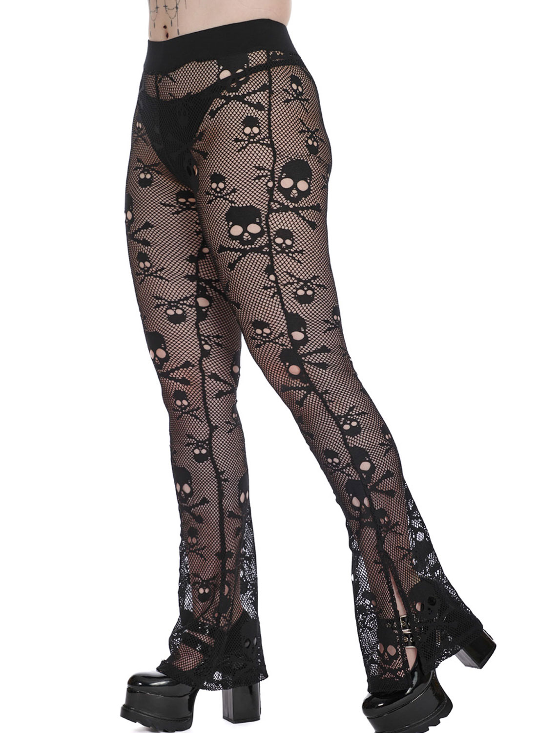 Goddess Getup Lace Trousers