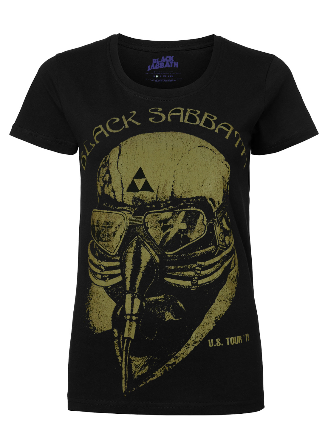 Black Sabbath US Tour 78 Girly Top