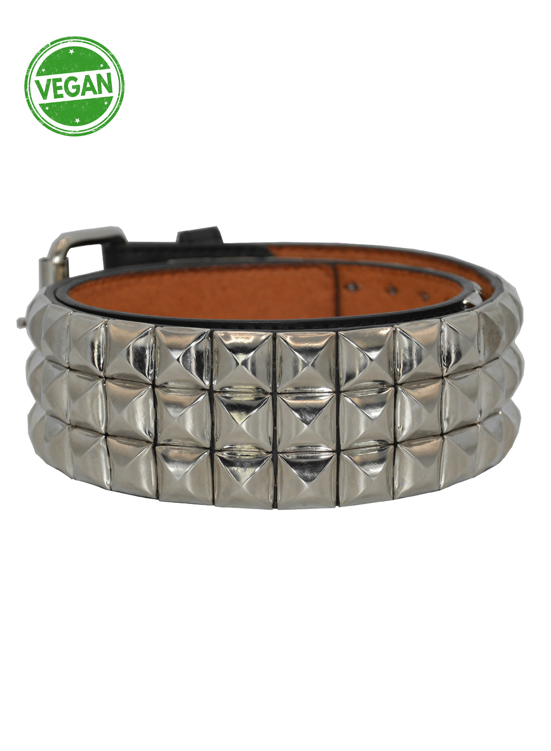 3 Row Vegan Pyramid Belt