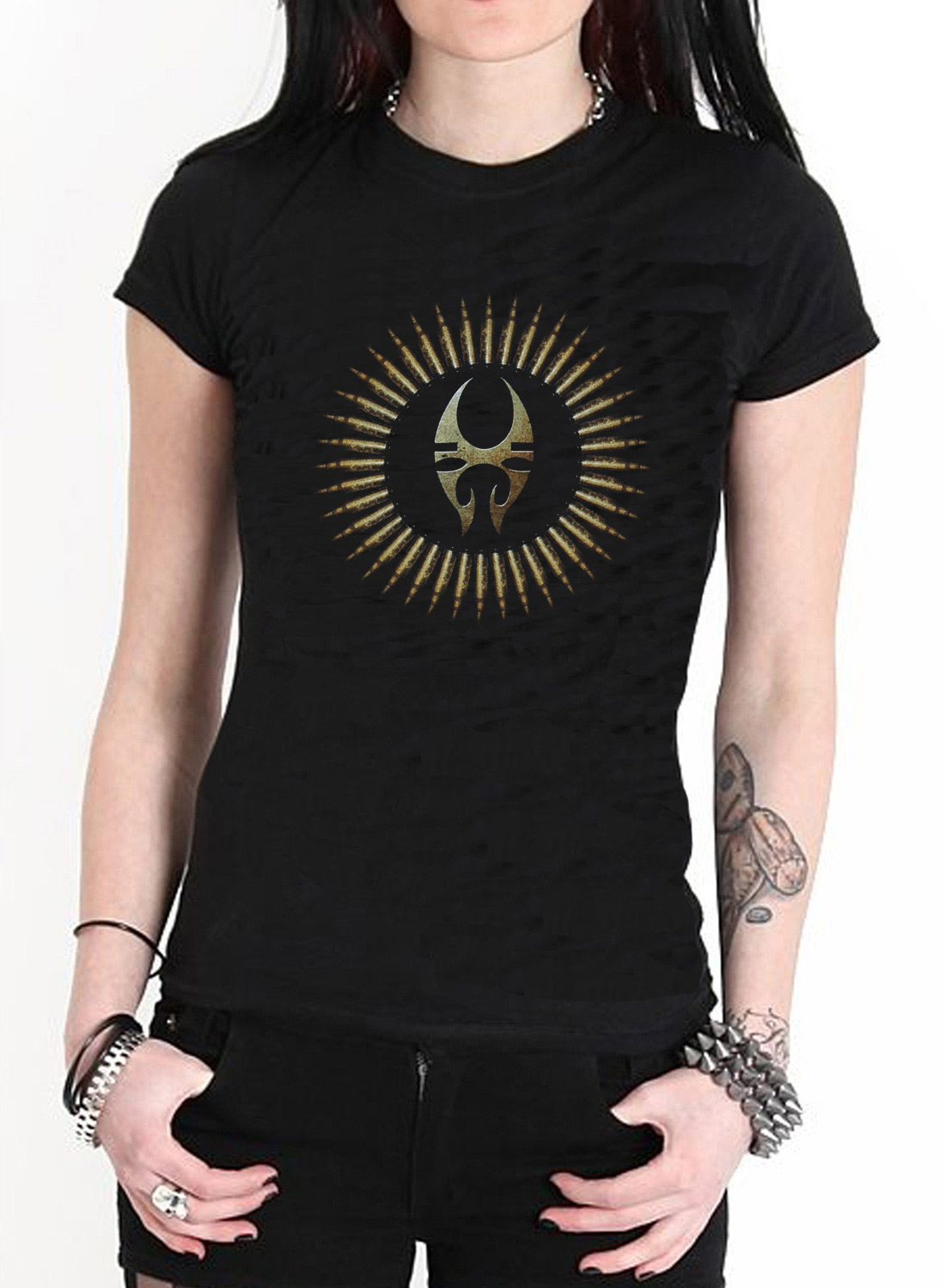 Soulfly Frontlines Girly Top