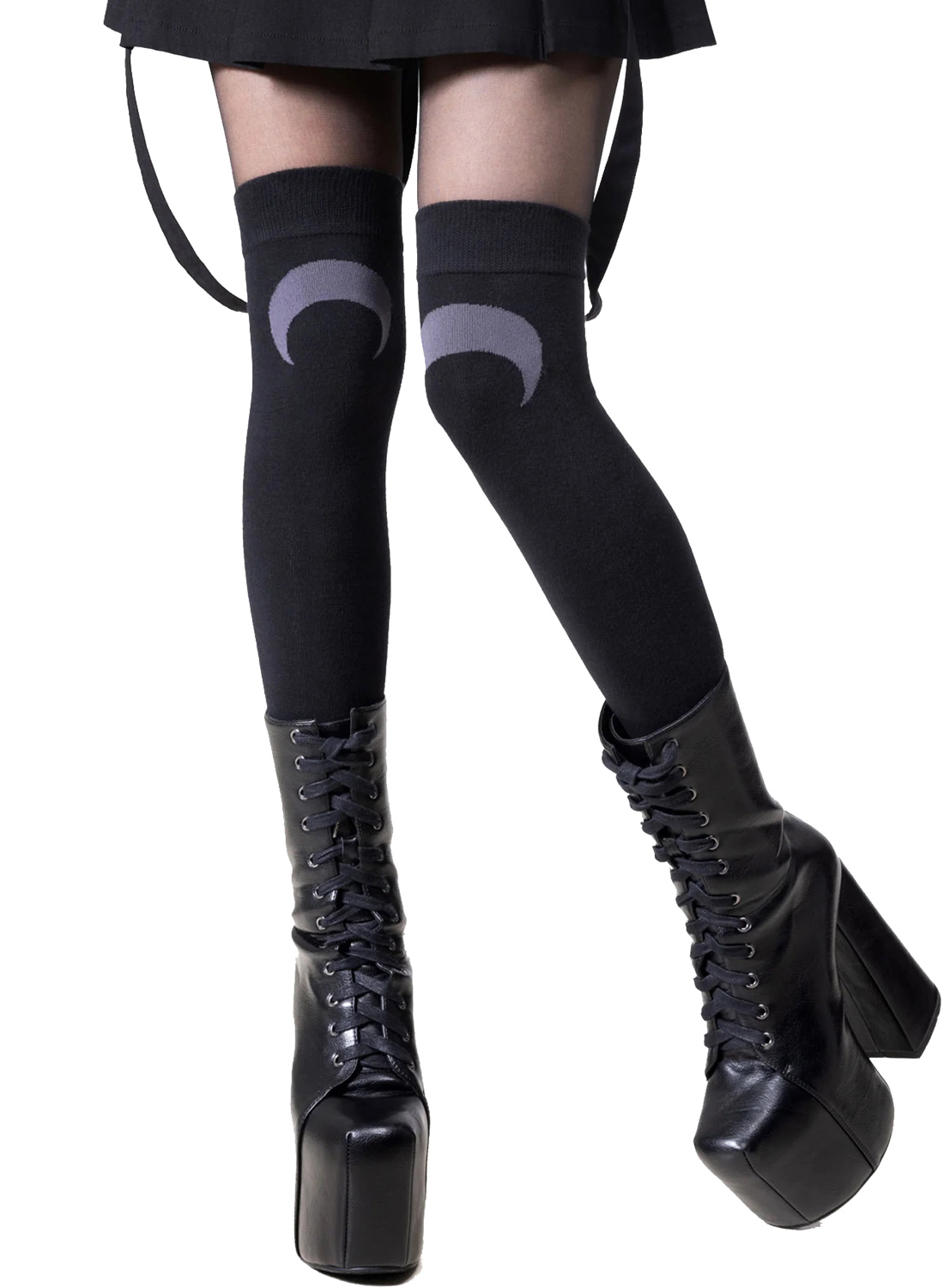 Killstar Lunaloom Knee High Socks