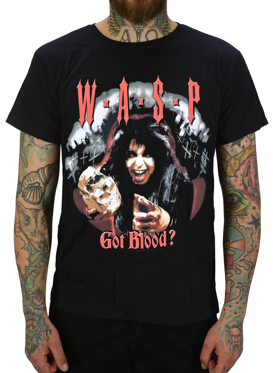 W.A.S.P Got Blood T-shirt
