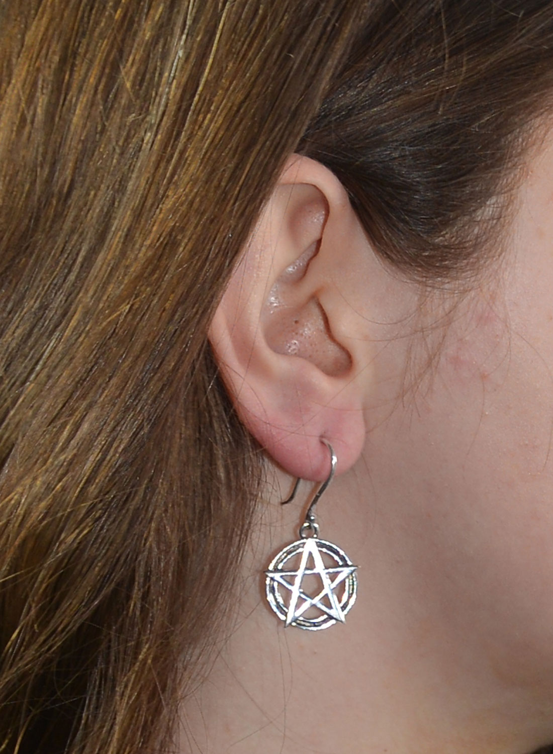Pentagram Charms Earrings