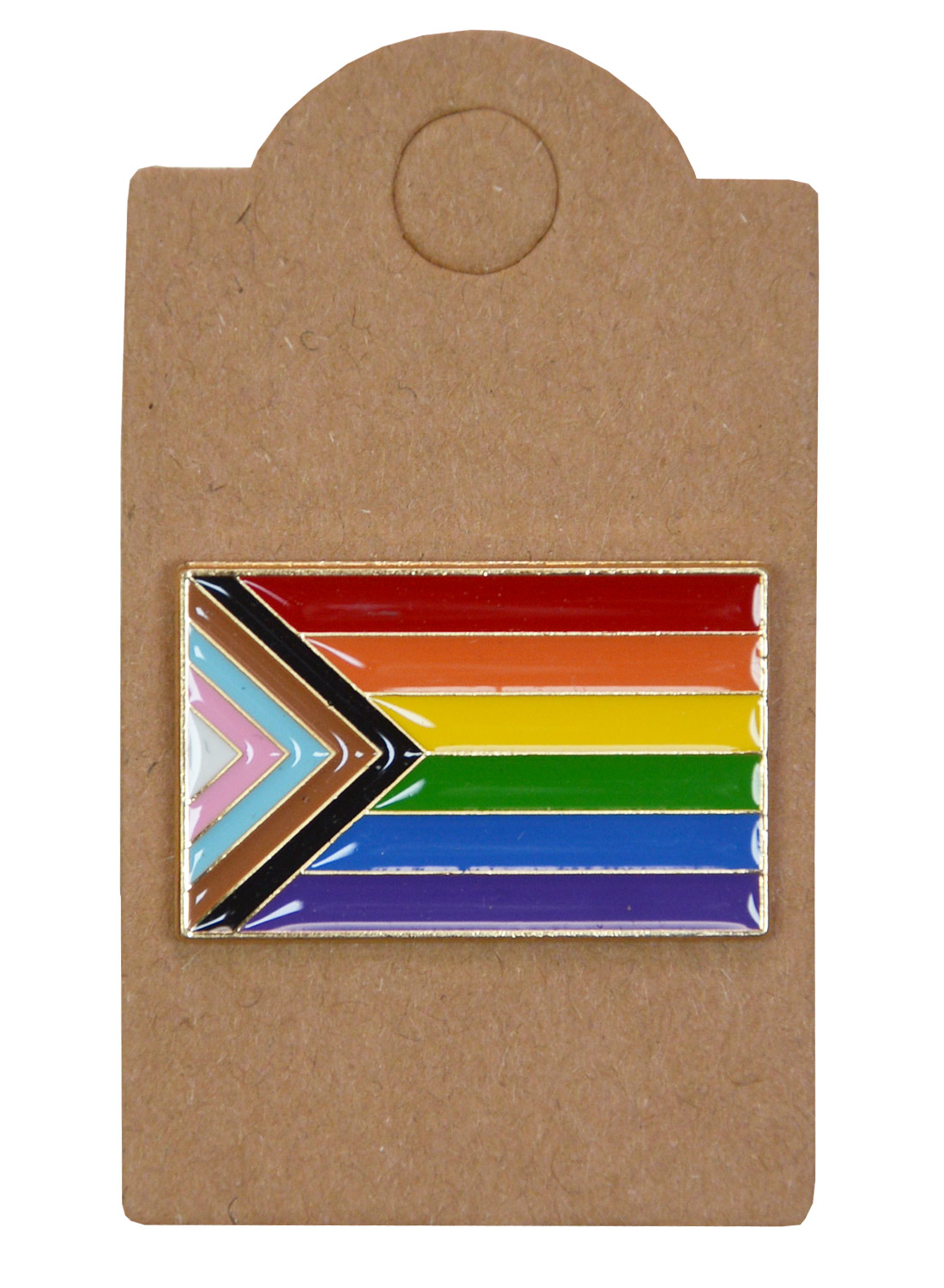 Progress Pride Flag Pin