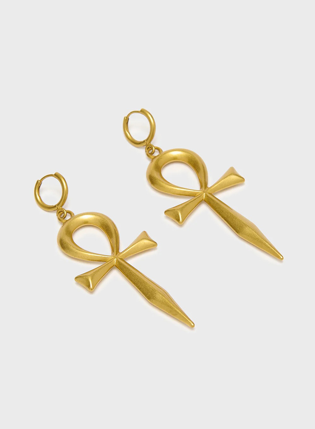 Killstar Resurrection Gold Earrings