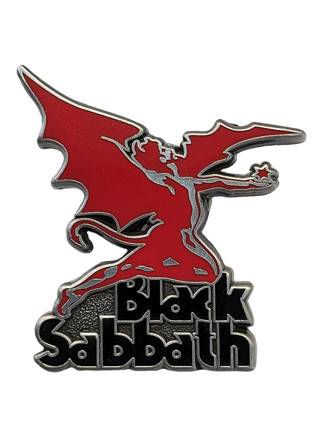 Значок демона с логотипом Black Sabbath