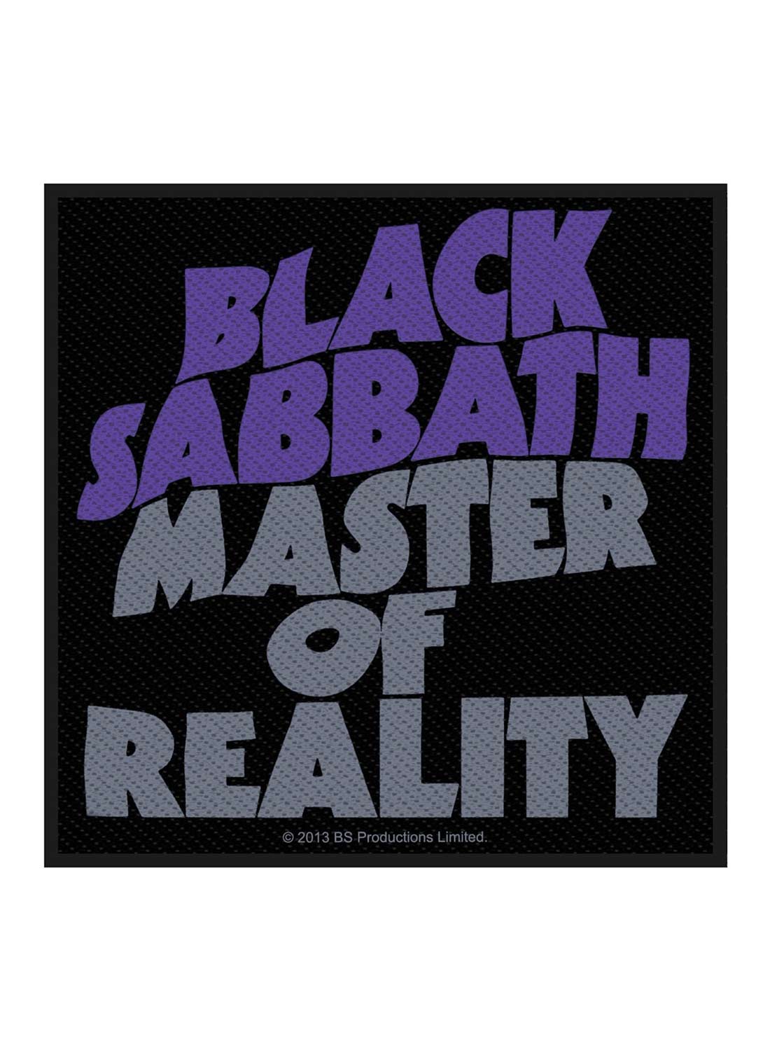 Нашивка Black Sabbath Master Of Reality