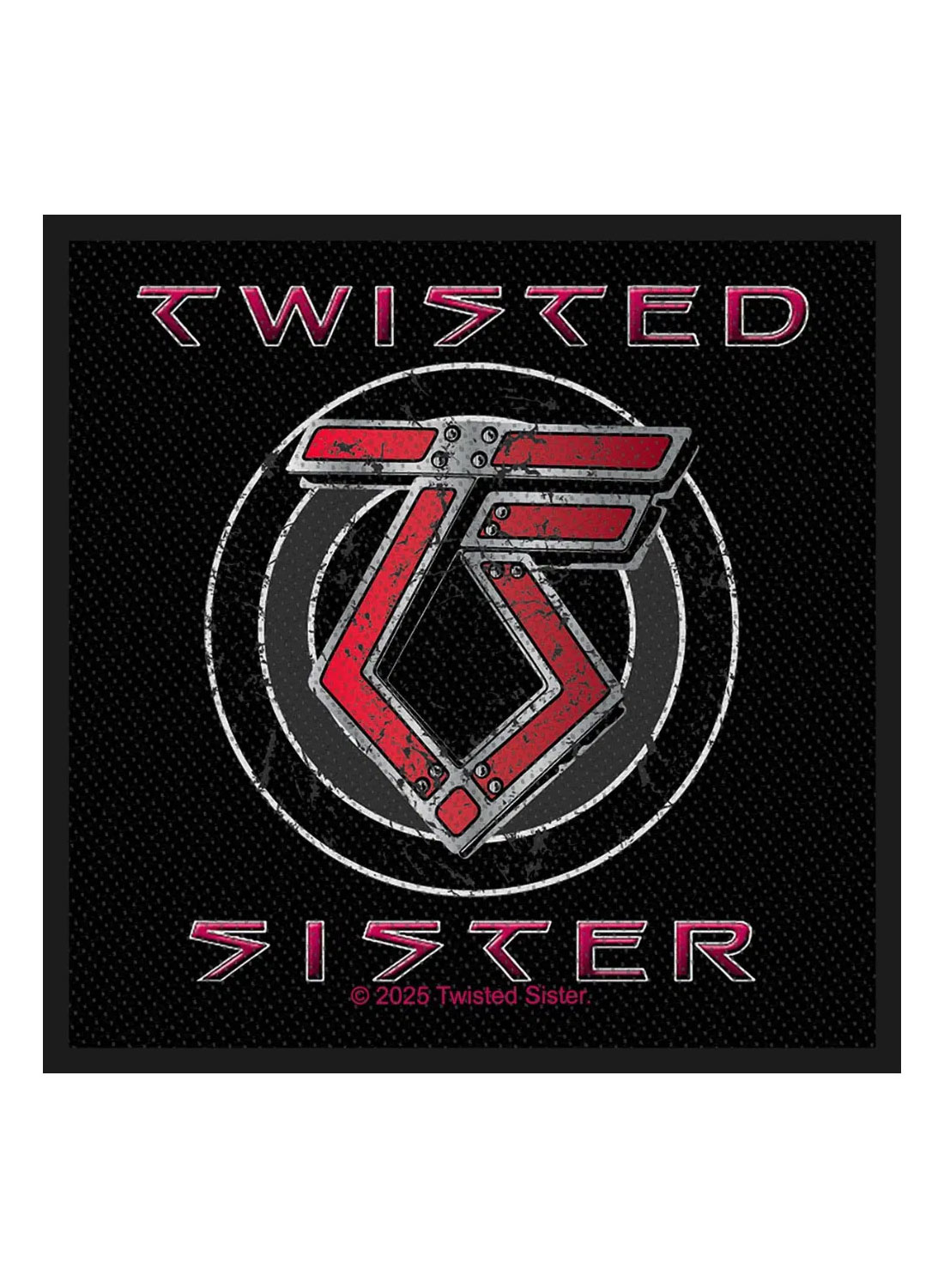 Нашивка с логотипом Twisted Sister TS